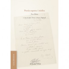 Poesia esparsa i inèdita de Pere Ribot Poesia esparsa i inèdita de Pere Ribot