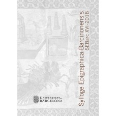 Sylloge Epigraphica Barcinonensis XVI (2018)